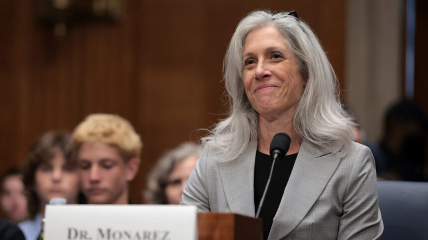 Susan Monarez backs vaccines at Senate hearing to lead CDC