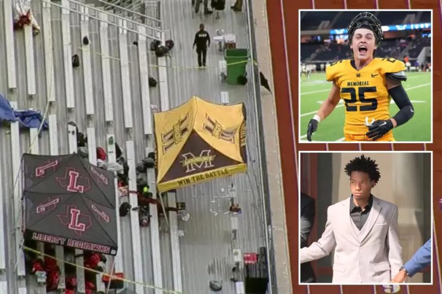 Texas Frisco high school track stabbing Austin Metcalf, Karmelo Anthony captured on surveillance video
