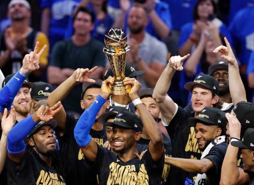 Thunder beat Pacers to claim first NBA title