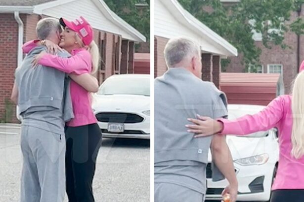 Todd and Savannah Chrisley Hug After His Release From Prison, on Video