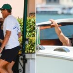 Tom Brady, Orlando Bloom Catch Ride On Water Taxi During Bezos-Sanchez Wedding Week