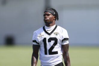 Travis Hunter shares fun bet with wife Leanna Lenee involving dream car as prize