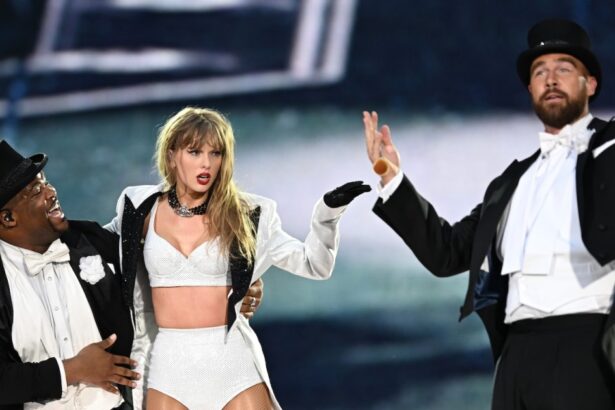 Travis Kelce Jokes About Opening Taylor Swift’s Shows as Her ‘Hype Man’
