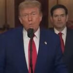 Trump Slurs His Words And Embarrasses America While Announcing US Strikes On Iran