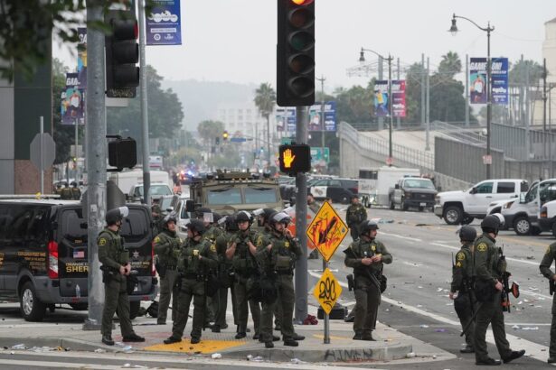 Trump Weighs Insurrection Act Over LA Protests