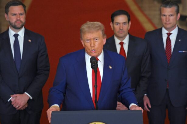 Trump says US ‘completely and totally obliterated’ nuclear facilities in Iran : NPR