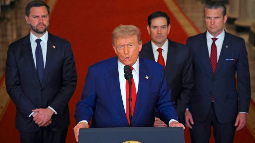 Trump says US ‘completely and totally obliterated’ nuclear facilities in Iran : NPR