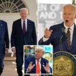 Trump shares wild conspiracy theory that Joe Biden was replaced by ‘soulless, mindless’ clones