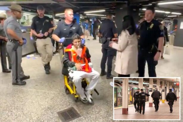 Two men stabbed during morning rush at Grand Central subway station, suspect on the run