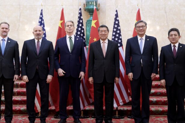 U.S.-China trade talks continue on day 2 in London : NPR