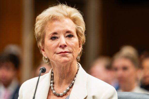 US Education Secretary questioned on student loans, mental health : NPR