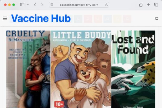 US government’s vaccine website defaced with AI-generated content