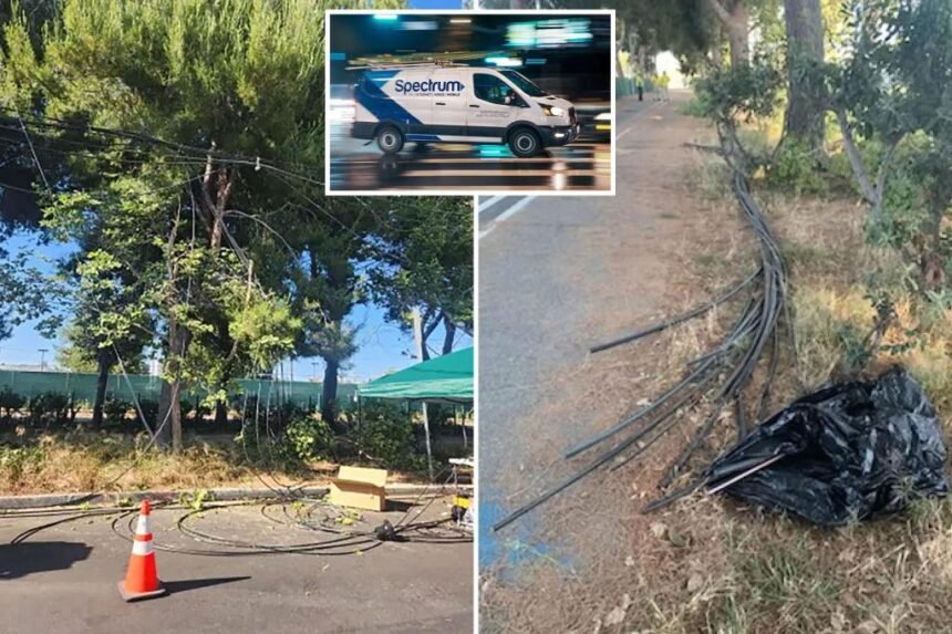 Vandals cut Spectrum fiber lines causing widespread LA service disruption