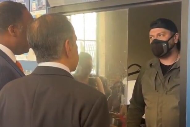 WATCH: Democrat Reps Blocked from Entering ICE Facility in Chicago – ICE Official Shuts Window in Their Face |