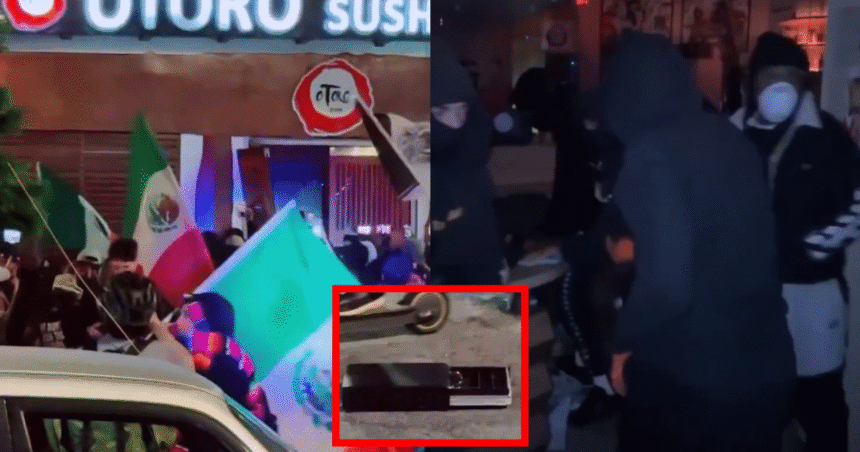WATCH: Masked LA Rioters Loot Local Sushi Restaurant in Little Tokyo, Steal Cash Registers… That’ll Show ICE! |