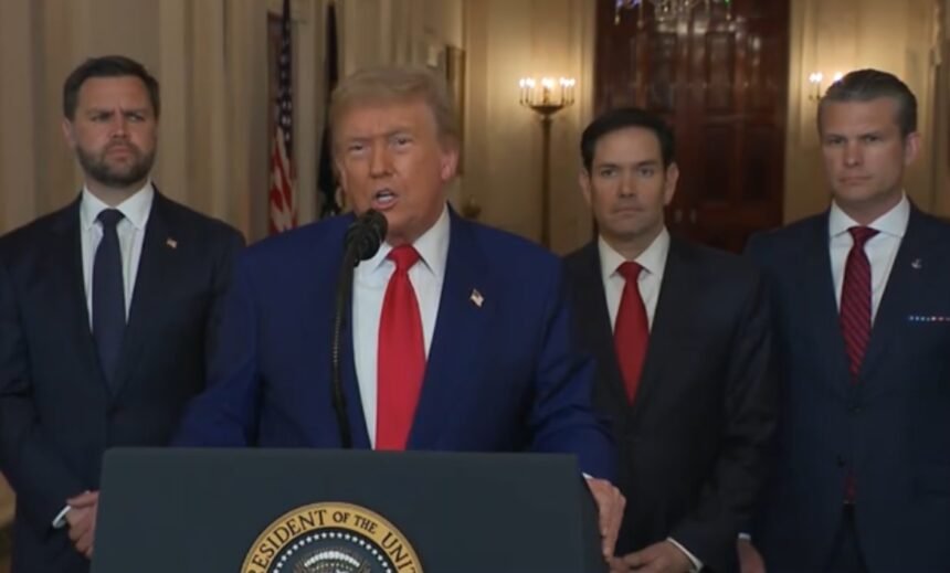 WATCH: President Trump Addresses Nation After Announcing US Dropped Bombs on Iranian Nuclear Sites |