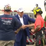 WATCH: Trump Greets Workers and Unveils New Flag Poles That He Paid for Personally on White House Lawns – Flag Pole Installer Tells Him “Thanks for Bringing America Back!” |