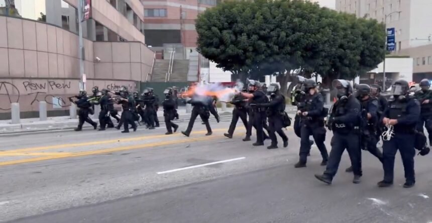 WAYNE ROOT: Here is How to Deal with Illegal Alien Rioters in Los Angeles. Hint: “Blue Man Group” |
