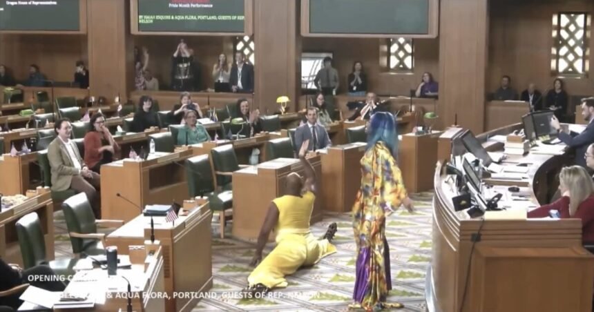 WTH: Oregon House of Representatives Hold Drag Show on House Floor After Passing Resolution to “Recognize and Honor Oregon’s Rich History of Black Drag” (VIDEO) |