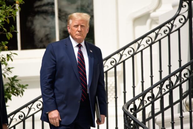 White House Unveils Trump’s New Official Portrait