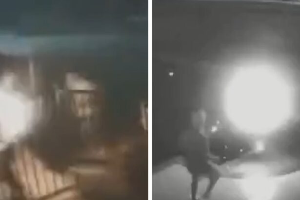 Woman Holding Young Son Set on Fire by Drunk Partner, Dives Into Pool, on Video