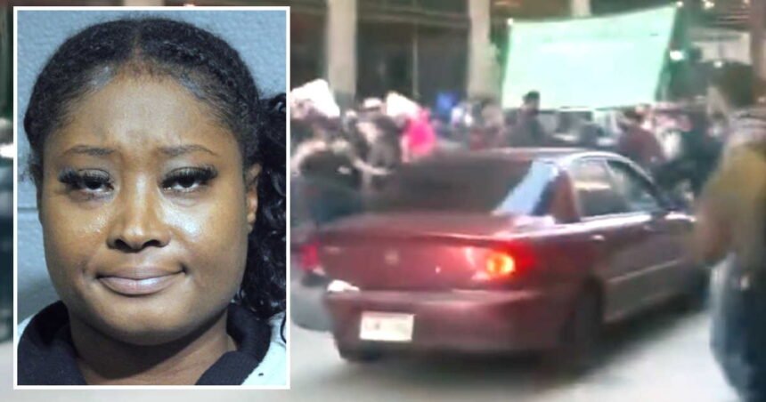 Woman drove into protest crowd with kids in car, injuring 66-year-old: prosecutors