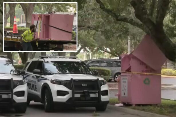 Woman found dead in clothing donation box: Florida cops