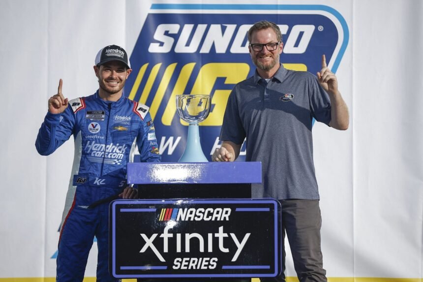 Would Kyle Larson ever follow Dale Jr.’s crew chief duties? Hendrick Motorsports ace shares his view