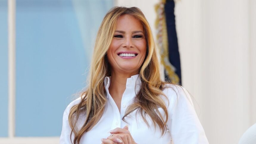 Melania Trump’s Fourth of July Look Features a Very Melania Detail
