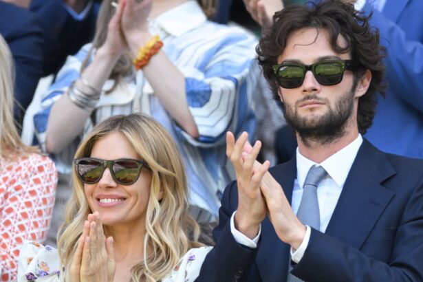 Sienna Miller Offers a Summery Take on Wimbledon Whites