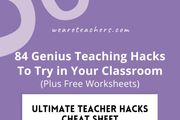 84 Genius Teacher Hacks To Try in Your Classroom