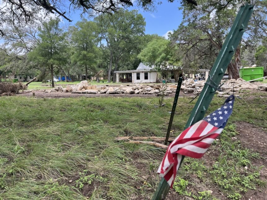 A Texas town takes halting, painful steps toward flood recovery