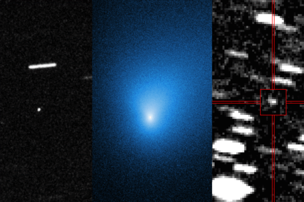 A third visitor from another star is hurtling through the solar system