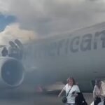 Airplane Passengers Evacuate Plane After It Catches Fire in Denver, Video