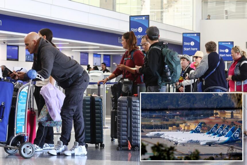 Alaska Airlines grounds all flights after IT outage disrupts systems