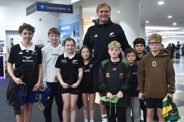 All Blacks in Dunedin for sold-out test