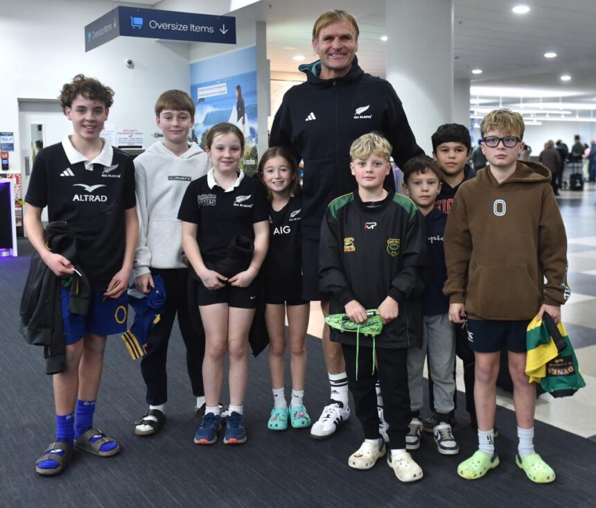 All Blacks in Dunedin for sold-out test