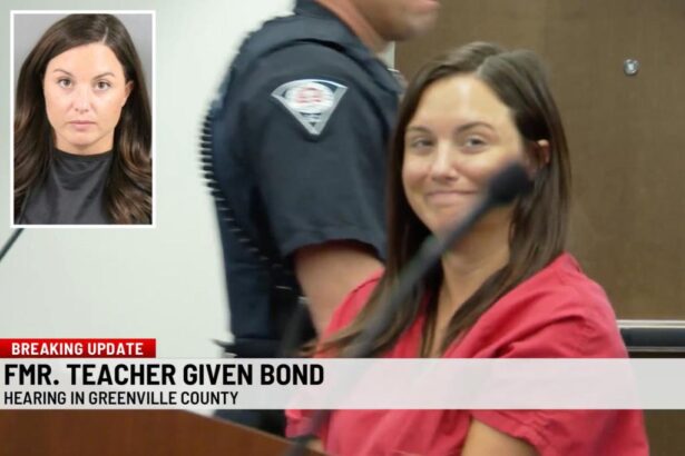 Alleged SC dirty teacher Nicole Ballew Callaham released on bail