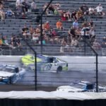 Austin Hill defends himself after wrecking Aric Almirola at Indianapolis Xfinity race