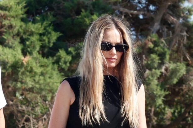 Margot Robbie Embraces the Beach Goth Lifestyle