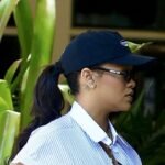 Rihanna Pairs Three of Summer’s Hottest Trends With a Rare LV Bag of the Moment