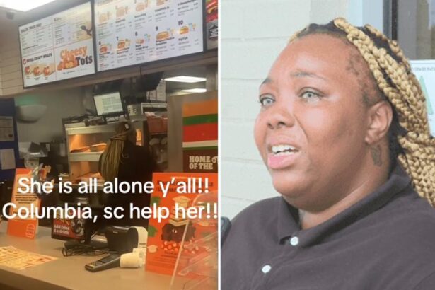 Burger King worker, mom of 3 Nykia Hamilton forced to run South Carolina store by herself when co-worker quits