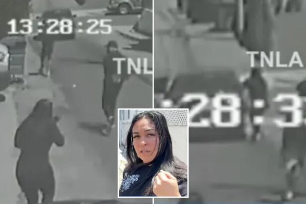 California mom Kiara Ortiz chases down burglary suspects, smashes window of getaway car with bare hand after catching them exiting her home