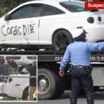 Car of gunman who ambushed McAllen Border Patrol agents spray-painted with chilling message