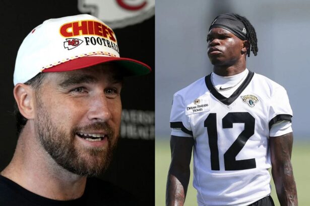 Coach Mangini weighs in on Travis Kelce’s strategy to tire Travis Hunter out 