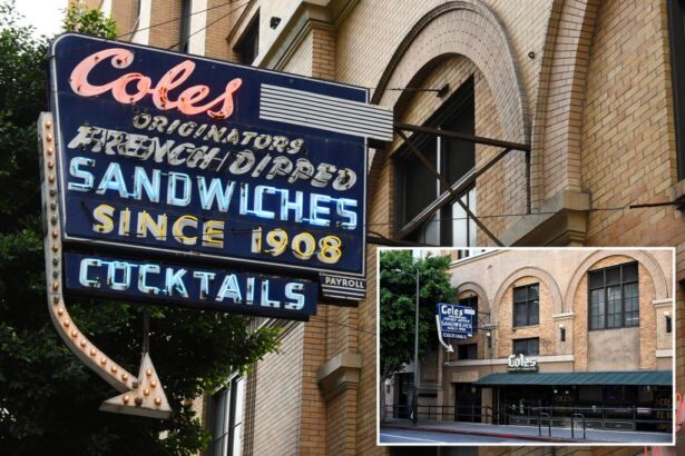 Crime, soaring rent to shutter Cole’s French Dip, LA’s oldest restaurant