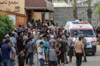 Crush at Gaza aid site kills at least 20