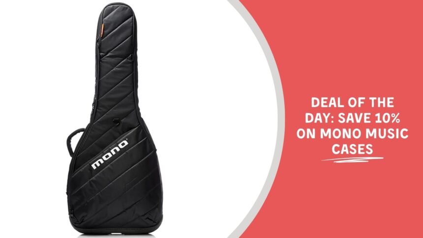 Deal of the Day: Save 10% on MONO Music Cases