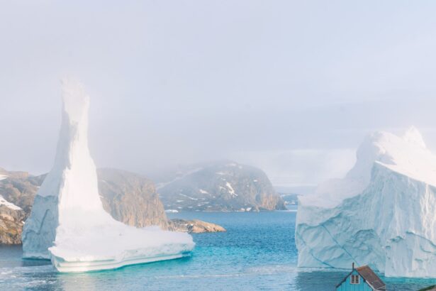 Dennis Lehtonen Documents a Pair of Immense Icebergs Paying a Visit to a Small Greenland Village — Colossal