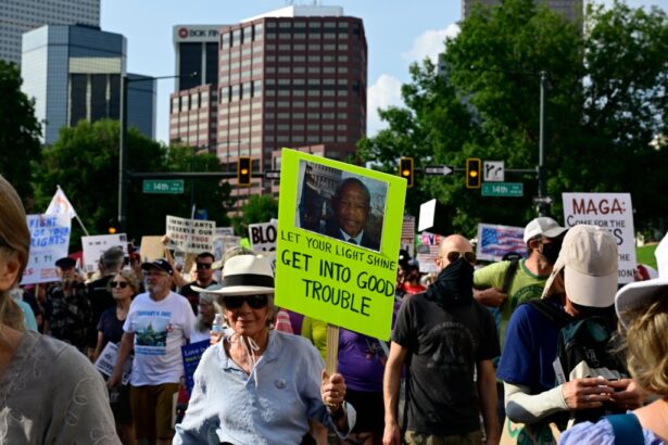 Denver roads near Capitol closed amid “Good Trouble Lives On” demonstration